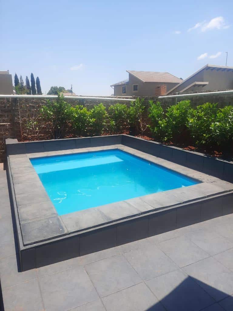 Kea fibreglass pool installed by Cosmo Pools